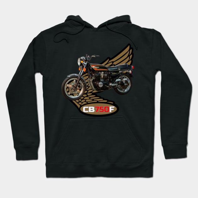 CLASSIC BIKE N019 Hoodie by classicmotorcyles